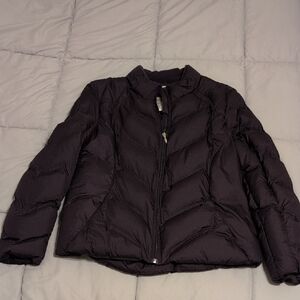 Athletic Works Women's Purple Puffer Jacket